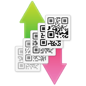 batch import export qr code vector